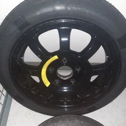 16" Donut Spare Tire T125/80D 16
