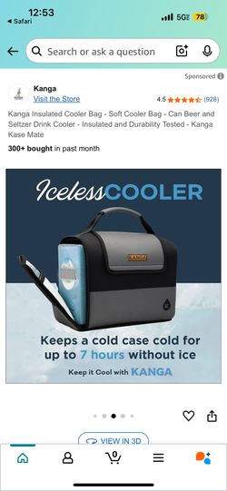 Kanga Beer Drink Soft Cooler