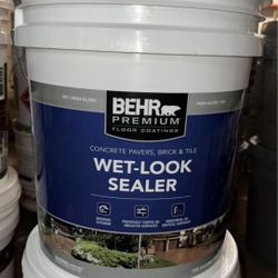 Behr Premium Acrylic Wet Look Sealer 5 gal