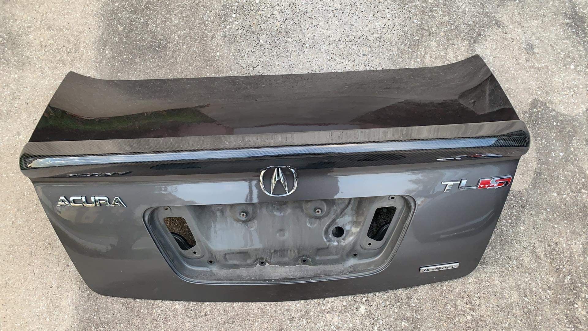 ATLP Carbon Fiber CSL Trunk Spoiler for 04-08 Acura TL/TL-S