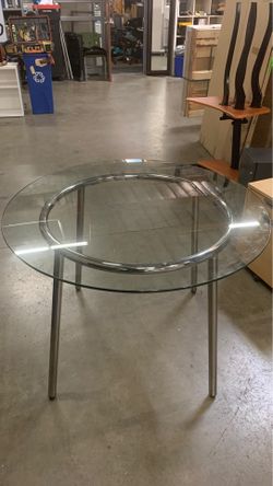 Glass table