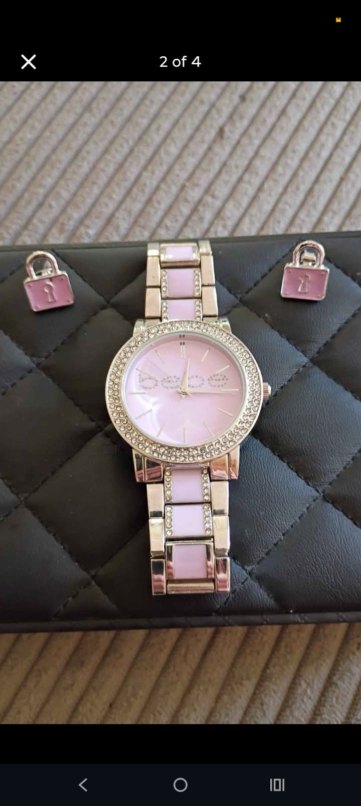 Bebe Watch/Earring Set