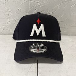 MLB New Era Milwaukee Brewers, Navy Blue City Edition 9forty A Frame SnapBack Hats 