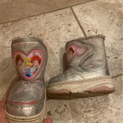 Disney Princess Boots Size 5-6 Ariel Bell Cinderella $5