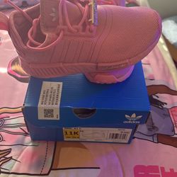 Hot Pink Adidas Size 11c