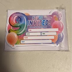 Party invites
