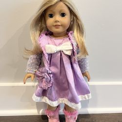 American Girl Doll With Pierced ears