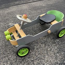 Wooden One step ahead Toddler/Kid Car