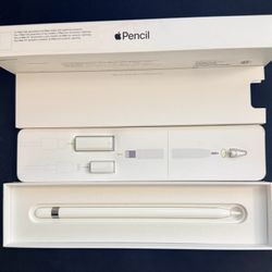 Apple Pencil 1st Gen A1603 – Full Set + Box — $40