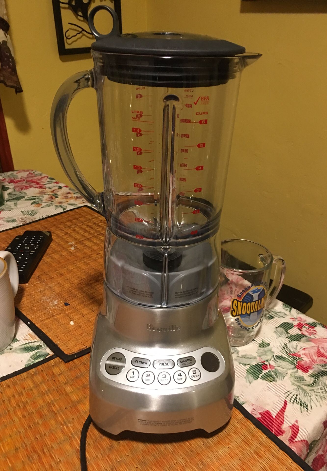 Breville BBL605XL Fresh & Furious Blender, Silver for Sale in Los