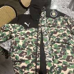 Bape x Puma Puffer Coat