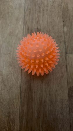 Orange Spiky Massage Ball