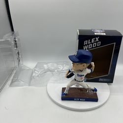 DAMAGED ALEX WOOD Los Angeles Dodgers 2018 Bobblehead SGA Baseball