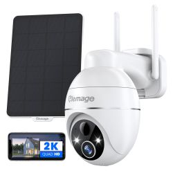 Guardian Vision 2K Solar Security Camera: Your All-Weather Sentinel
