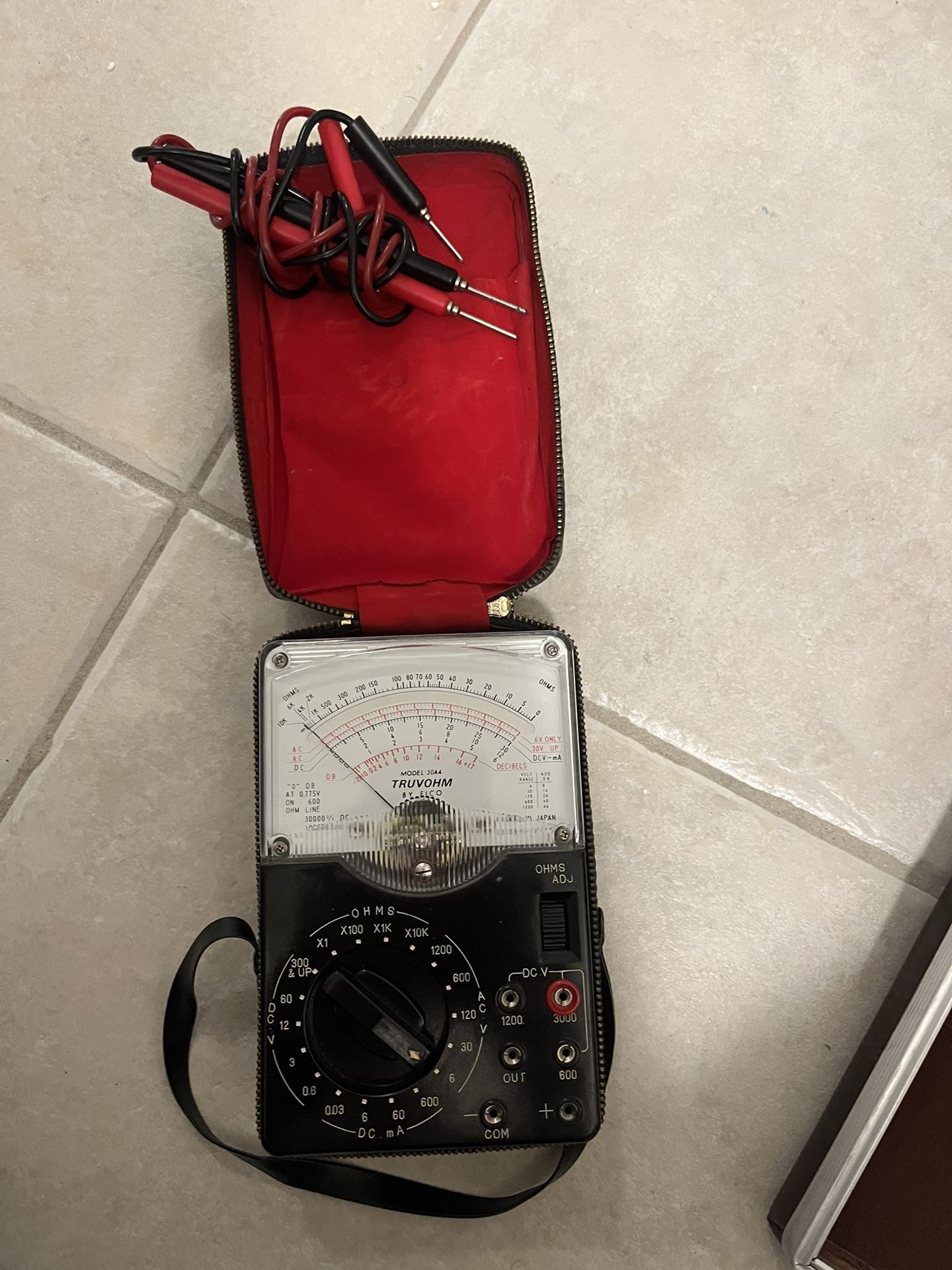 Truvohm by EICO Volt Meter