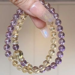 multi-attracing imitation treasure citrine bracelet