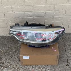 2017 Bmw 4s Left Headlight 