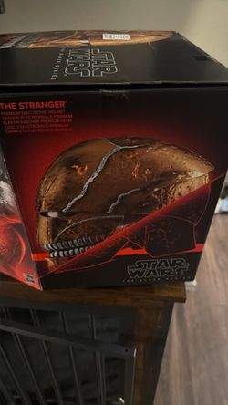 The black series helmet Star Wars