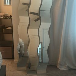 3 Vintage IKEA Mirrors 