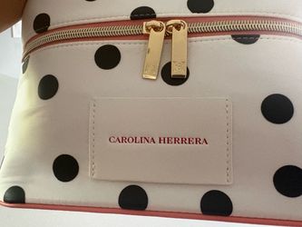 Carolina Herrera Polka Dot Cosmetic Bag