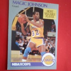 1990  MAGIC JOHNSON, JR Most Valuable Player 