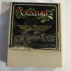 Venture Coleco Atari 2600 Retro Gaming Cartridge Tested