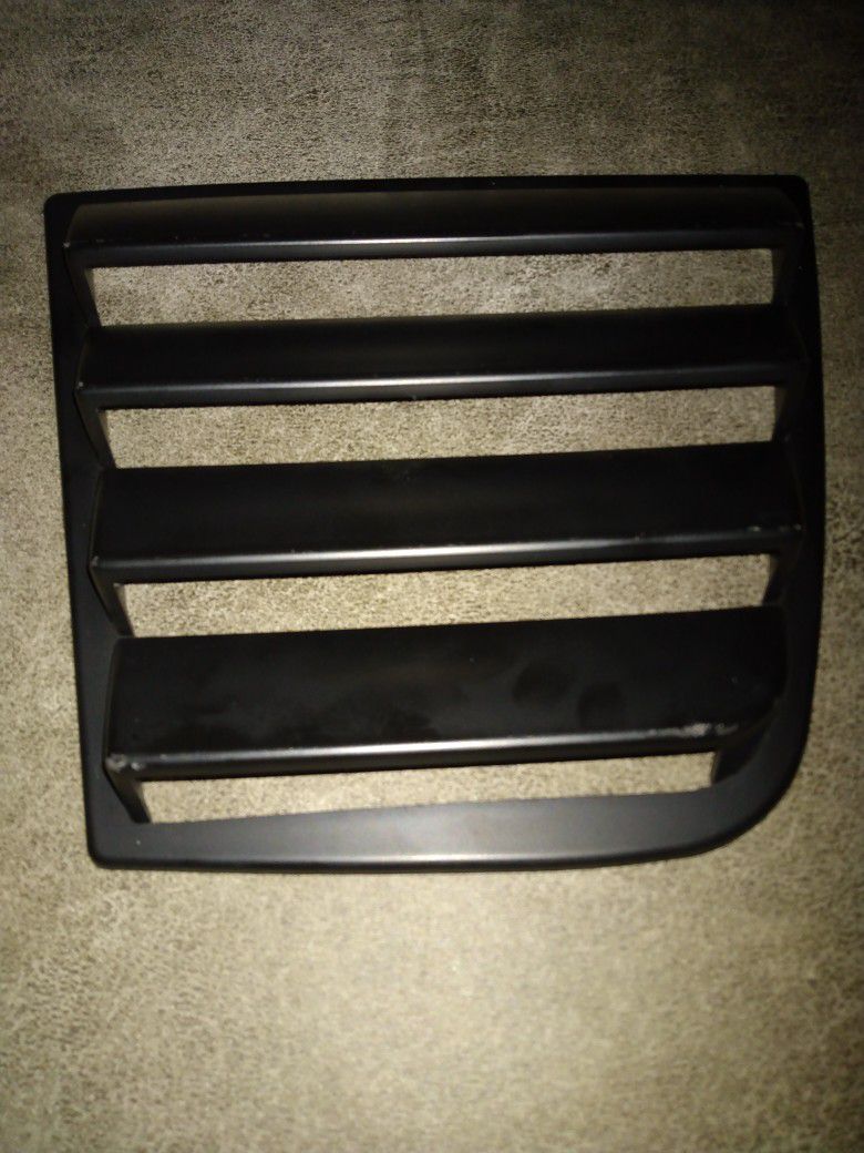 Window Louver Compatible With 2011-2022 Dodge Chargers. Matte Black.