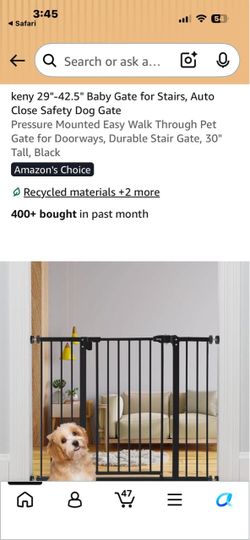 Keny Auto Close Baby & Pet Gate