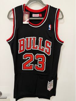 Michael Jordan Brand New Stitched Black Jersey Adult M