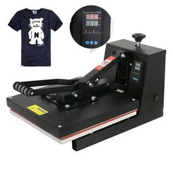 🔥 BRAND NEW 15" X 15" CLAMSHELL HEAT PRESS T-SHIRT Digital TRANSFER SUBLIMATION MACHINE