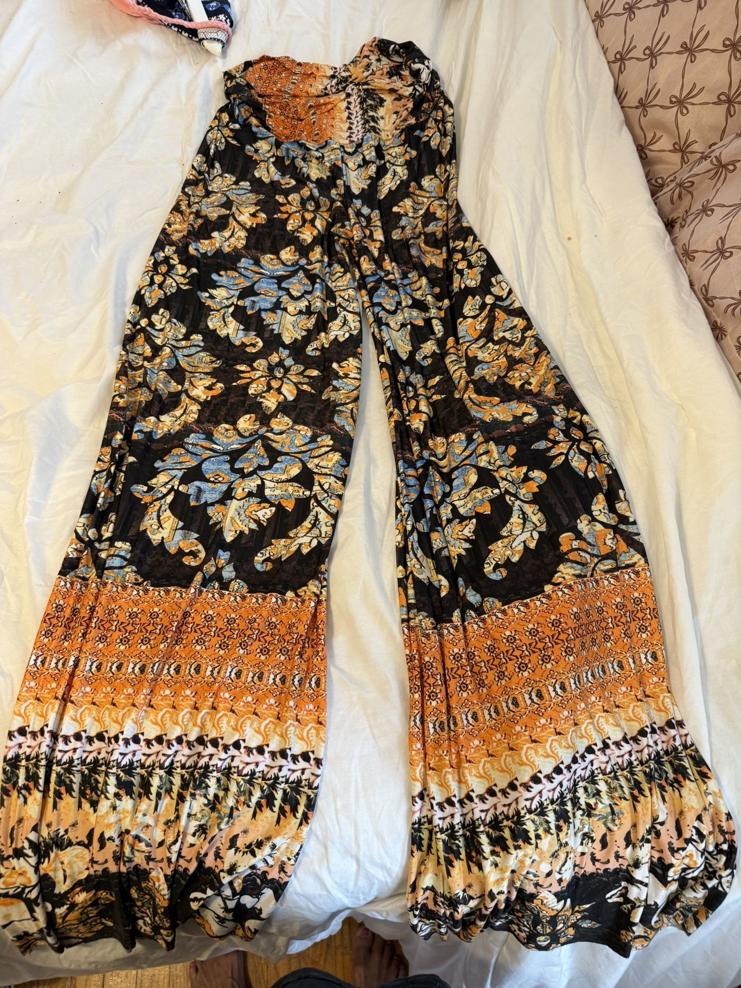 Boho Wide Leg Pants