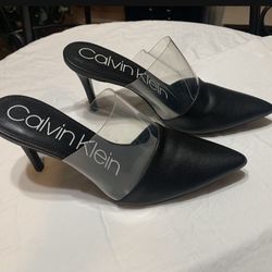 Womens Black Calvin klein Heels