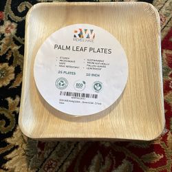Palm Leaf Plates 