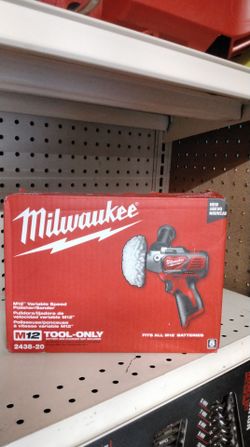 MILWAUKEE M12 VARIABLE SPEED POLISHER/SANDER (TOOL ONLY)