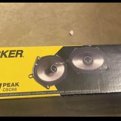 NEW Kicker 6x8 Car Speakers 225w Peak 40hm NEW IN BOX