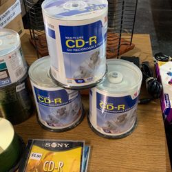 CD-R Recordable For Music - 100 CD’s For $18.00 & 50 CD’s For$9.00