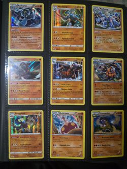 Pokemon Cards Holo Fighting Type