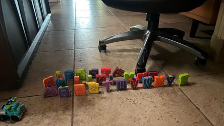 Transforming Colorful Alphabet Letter Toy Set