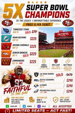 🔥 FIRE DEALS on 49ers Tickets | Premium Seats + MIM Included