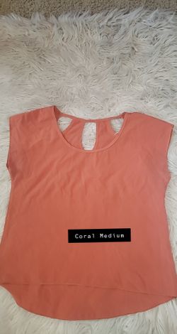 Coral shirt