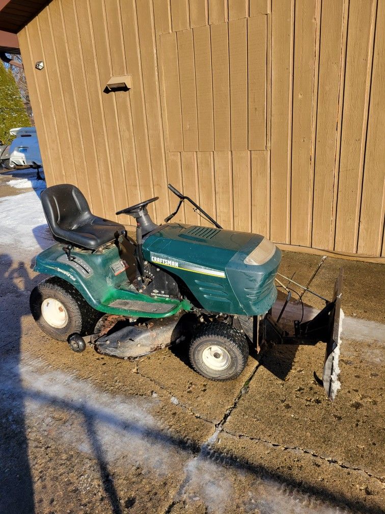 craftsman snow plow