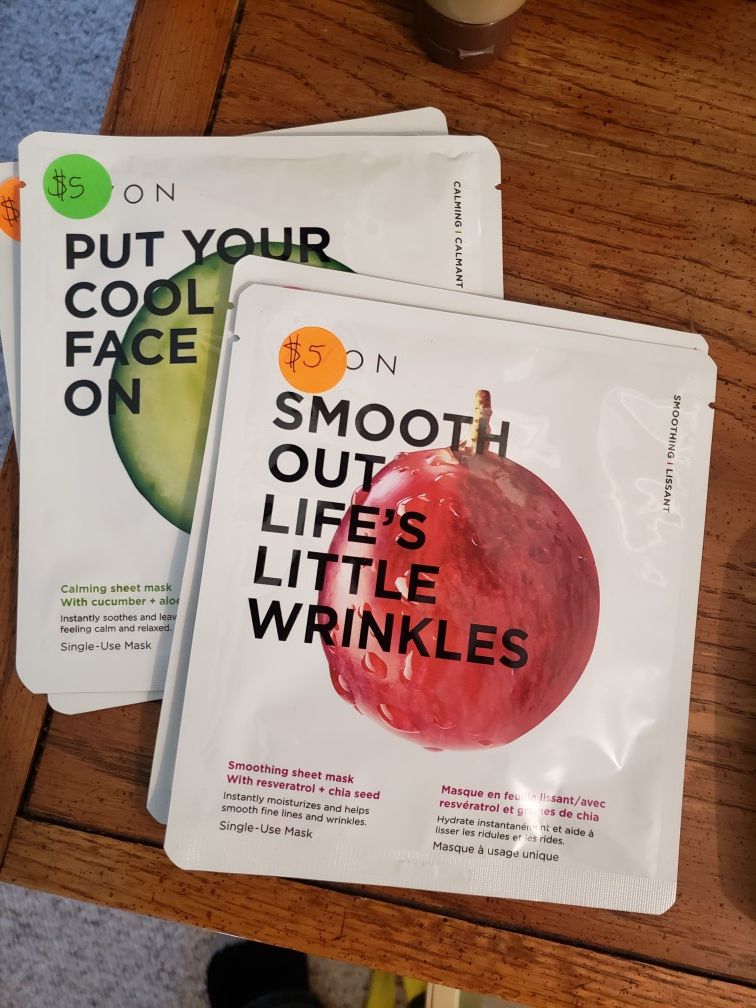 Avon face masks