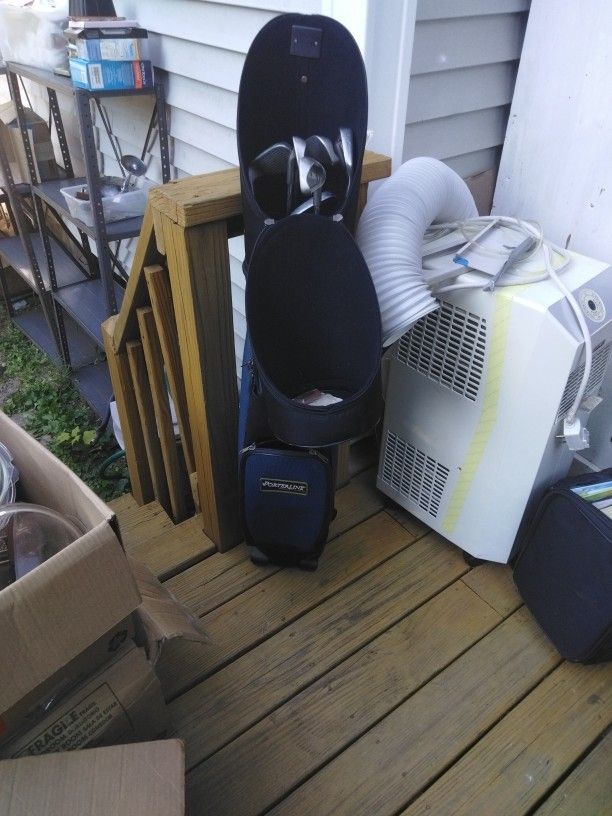 Golfclubs With Case.