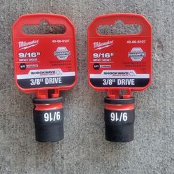 Milwaukee Impact Sockets 