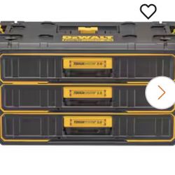 Toughsystem 2.0, 12.3 in. W Tool Box 3- Drawer