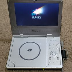 10.2” TFT Monitor Portable DVD Player/ With Case & Accessories Included