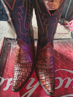 Exotic Leather CowGirl Boots