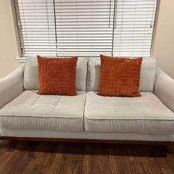 Fabric Sofa And Chair 