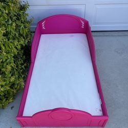 Toddler bed with mattress $50