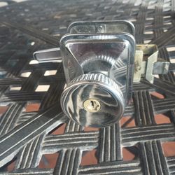 Bargman RV Door Lock From 1960's Air Stream